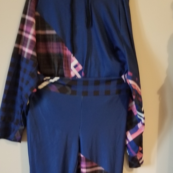 Blue and pink legging set - Picture 4 of 4